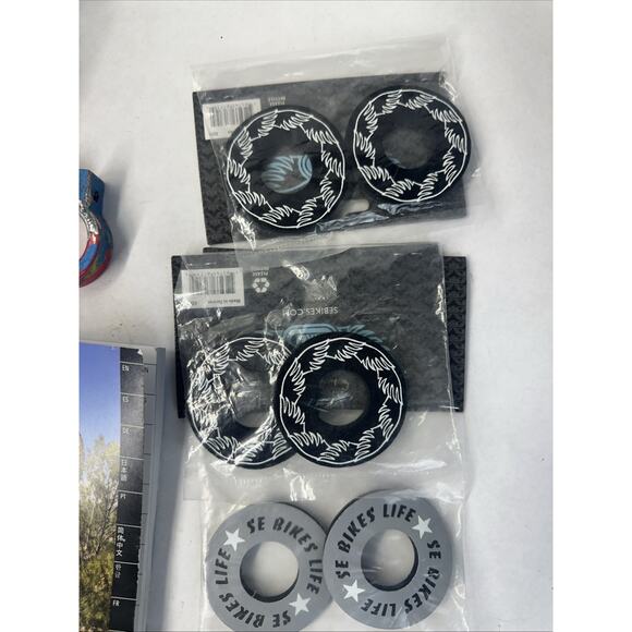 SE Bikes BMX Mix Pads, Donuts, grips, Clamp, and more New and used mix - Picture 5 of 14